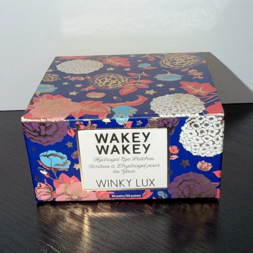 Winky Lux Wakey Wakey Hydrogel Eye Patches 30 Pairs Vegan Hyaluronic